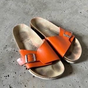 Birkenstock Madrid Big Buckle Leather Sandals